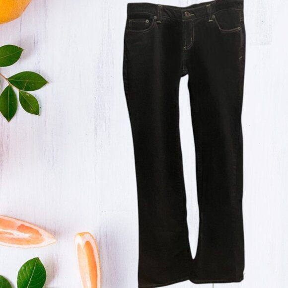 Anchor Blue Tulip Skinny Boot Cut Jeans - Picture 1 of 6